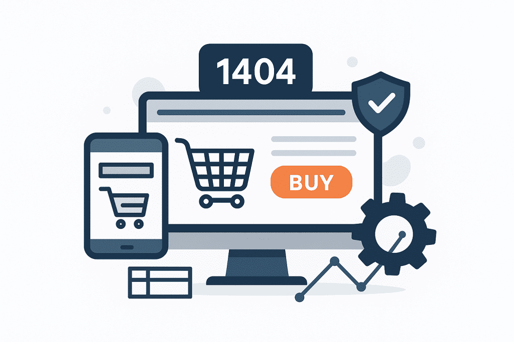 «طراحی سایت فروشگاهی حرفه‌ای در وردپرس و ووکامرس با استانداردهای سال ۱۴۰۴ — بهینه‌سازی سرعت، سئو، تجربه کاربری و امنیت — طراحی توسط محمدجواد عزیزی»